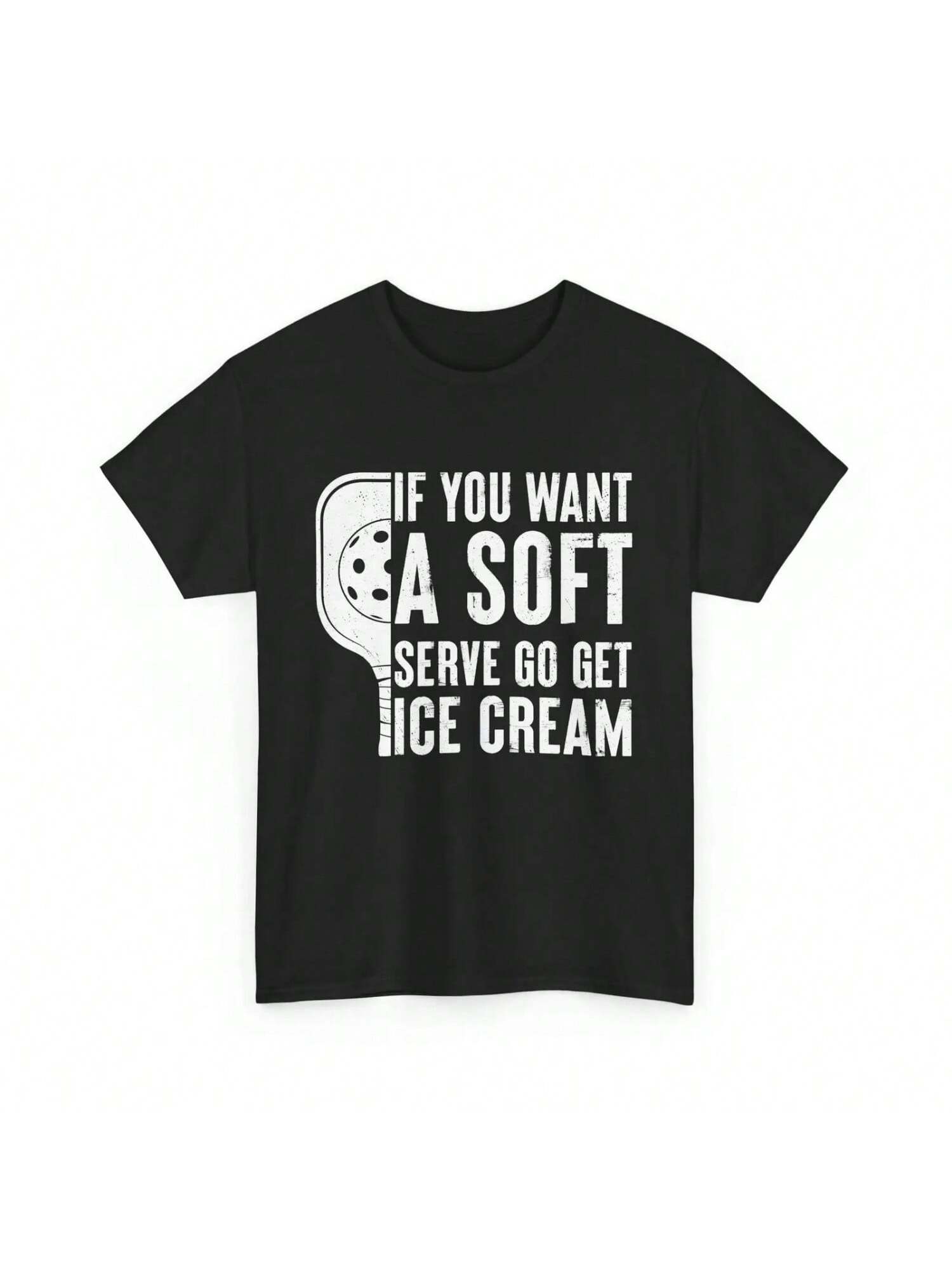 Pickleball If You Want A Soft Serve Go Get Ice Cream Funny T Shirt S разноцветный