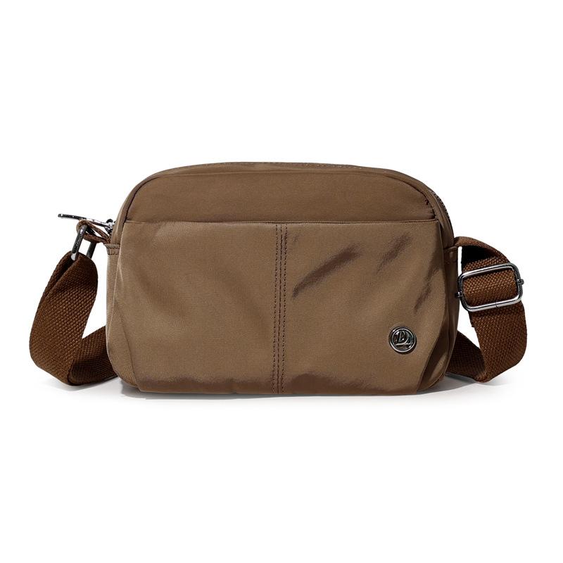 Damen Leichte Schulter Umhängetasche Student Einfarbig Kleine Quadratische Tasche