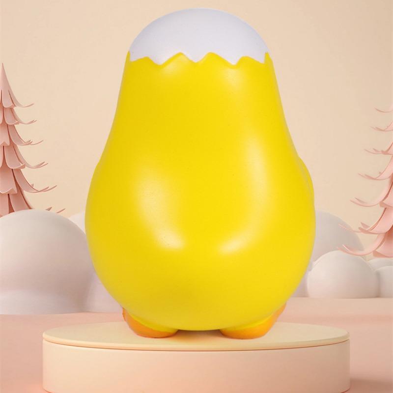 1 Stück Gelbe Ente Quetschsensorisches Spielzeug, Stressabbauendes Spielzeug für Zuhause, Büro, Angstlinderung, Erwachsene, Kinder, lustige Handheld-Stressabbaugeschenke