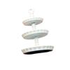 1Pcs Dollhouse Mini Cake Tray Model Simulation Miniature Cake Stand Ornament Toys Scene Decoration Doll House Accessories