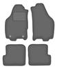 Velour Graphite Car Mats For: Lancia Ypsilon II Hatchback (2003-2011)