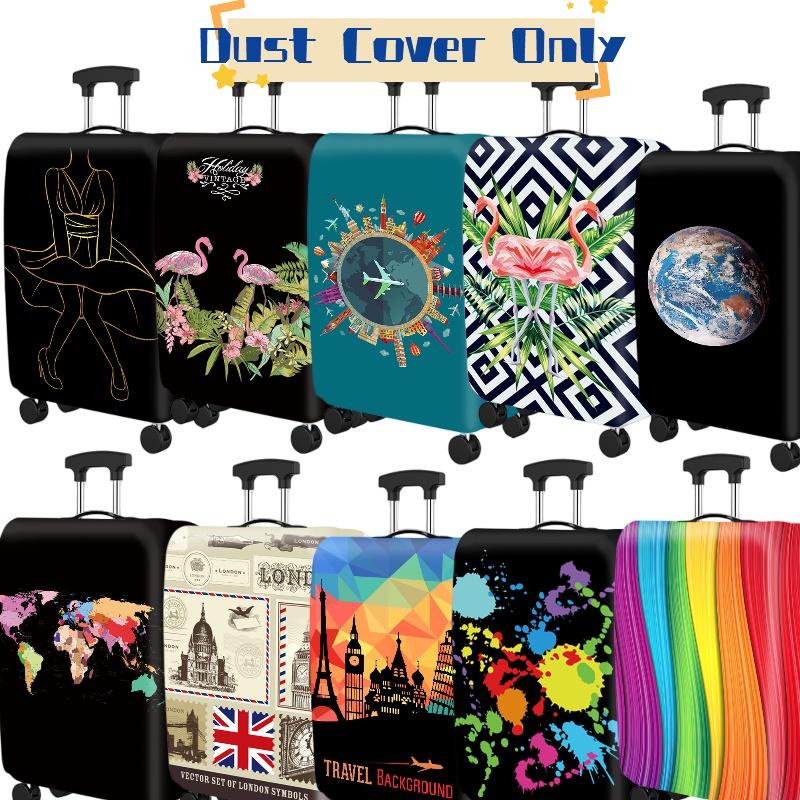 High Elasticity Thickened Dustproof Luggage Protector For Suitcases Protect Your Luggage In Style!