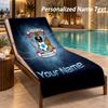 Custom Text Coventry City FC Print Beach Towel Large Towel For Home Bathroom Beach