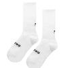 MARGESHERWOOD SOLID SYMBOLSOCKS_white