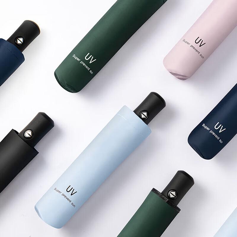 Automatic Tri-Fold UV Protection Umbrella
