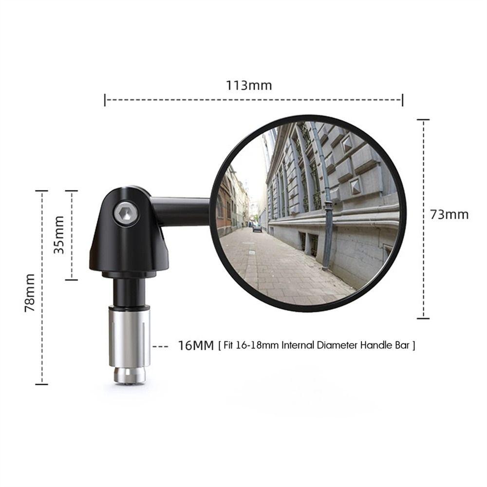 Handle Bar End Mirror Motorcycle Rear View Mirrors Motorcycle Mirrors Motorbike Handlebar Mirror