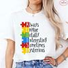 Autism Puzzle TShirt for Unisex Autism Awareness Month Summer Short Sleeve Tees Harajuku Streetwear Female Aesthetic Clothing