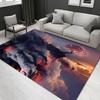 1pc 2174111593 Pattern Carpet, Area Rug For Living Room Bedroom Room Bed Chair Laundry Entryway Corridor Yard Non-slip Outdoor Camping Rug F