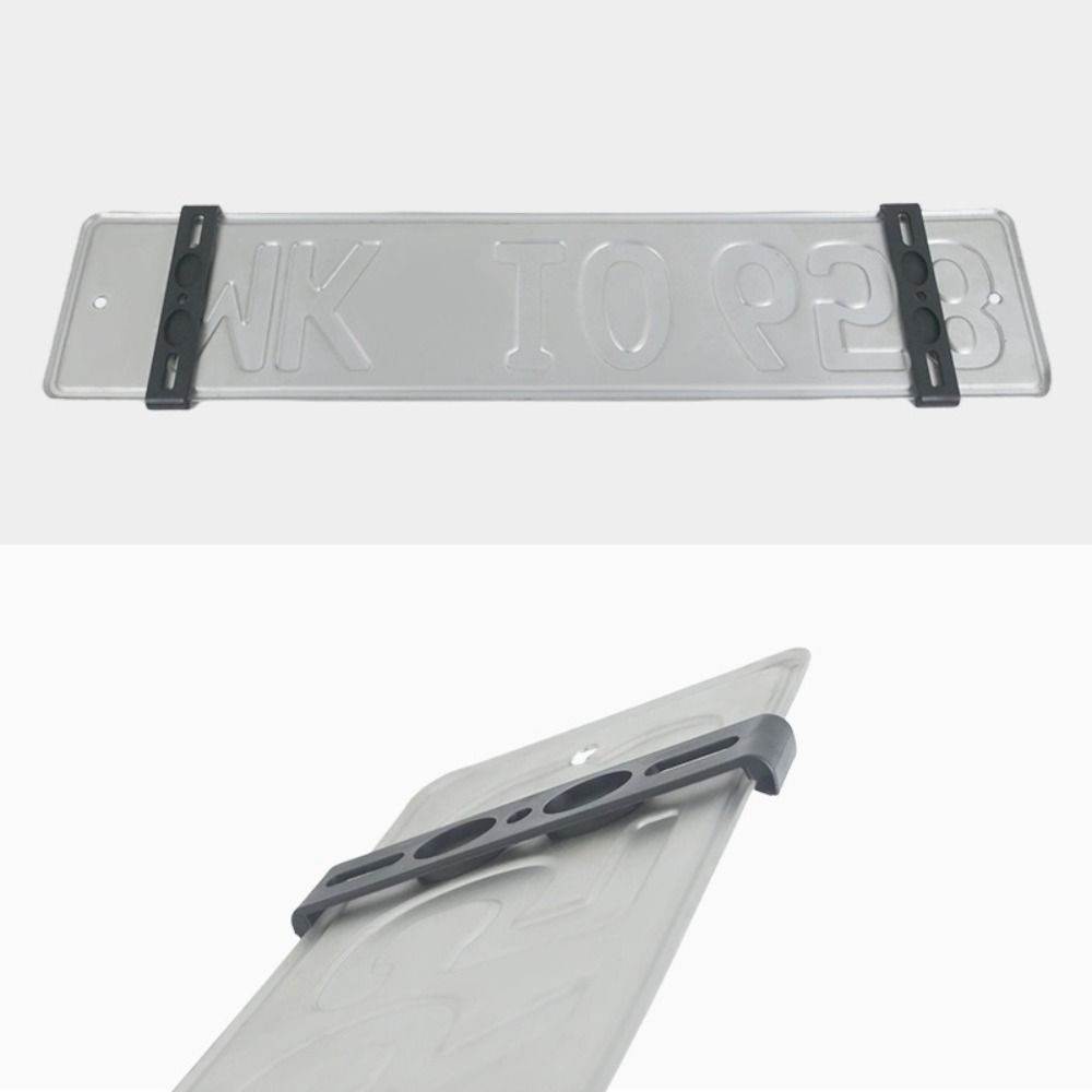 4PCS Simple License Plate Frame Weather-Proof License Plate Bckle New License Plate Holder for Car