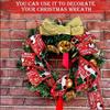 Christmas Snowman Decorative Ribbon Christmas Tree Ribbon for Garland, Wreath Gift Wrapping DIY Crafts Party Decorations