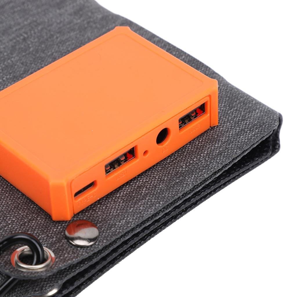 USB Foldable Solar Panel Professional 4 Folds Energy Saving Fast Charging 40W Portable Folding Solar Charger Kit