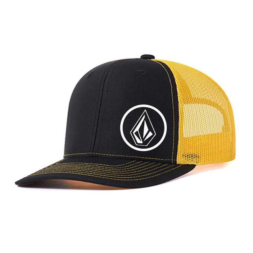 Minimalist Sun Hat With Embroidered Letters And Curved Brim For Summer Outdoor Activities