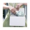 (Blue) YOOBAO Y-F3PL 8000mAh Handheld Fan Portable Cooling Fan with Battery Indicator