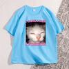 I Came I Saw I Forgor Funny Cat Casual Graphci Tees Short Sleeve High Quality T Shirts for WOMEN Cotton Meme Tshirts Streetwear