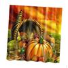 Fabric Shower Curtain 180 X Cm Waterproof Halloween Bathroom W/12 Hooks