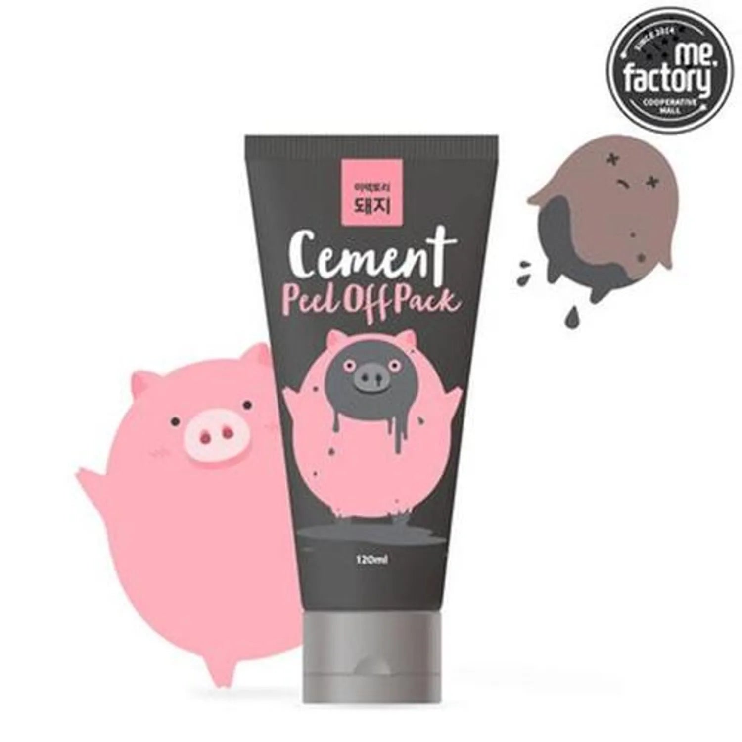 me.factory Cement Peel Off Pack 120ml 120ml