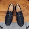 Men's Shoes Summer New Men's Doudou Shoes Versatile Casual Business Men's Shoes One Pedal Leather Shoes Men