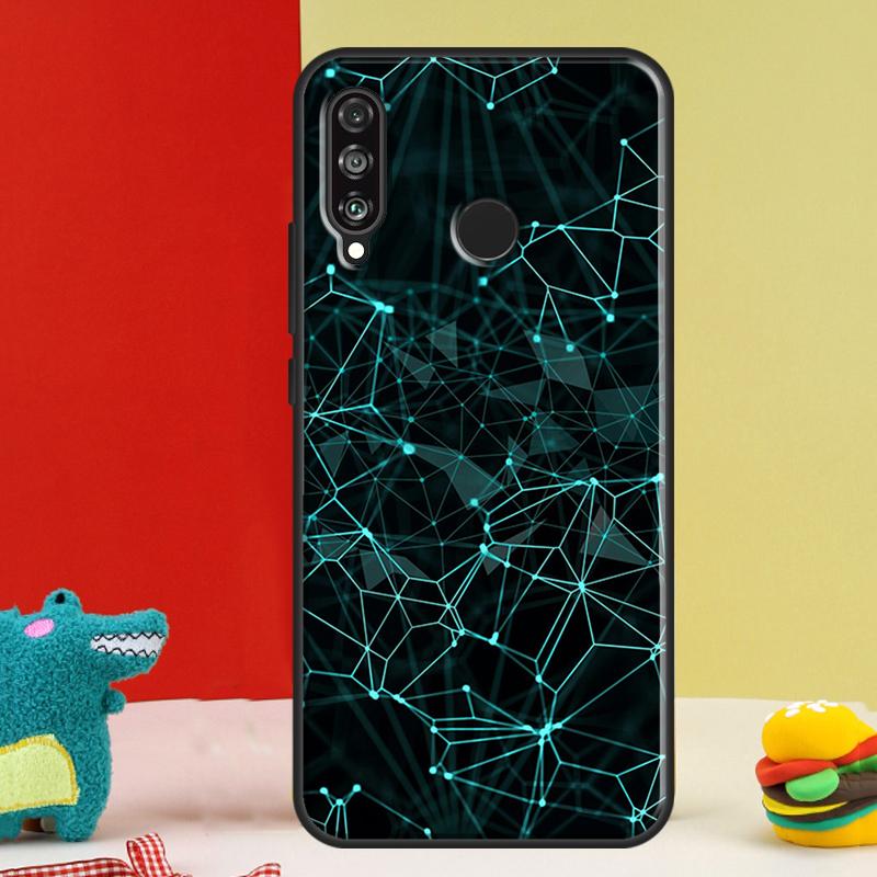 Lines Point Light For Huawei Nova 12i 12s 11i 5T 9 10 SE Y91 Y90 Y60 Y70 Y72 Y61 P60 Pro P20 P40 P30 Lite Case