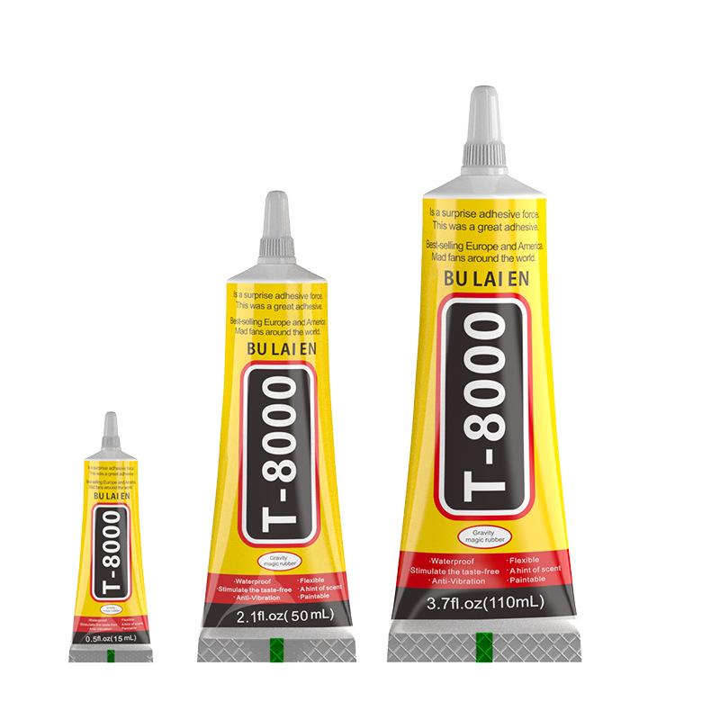 High Viscosity T7000/T9000 Black Adhesive for Phone Screen and Jewelry Repair