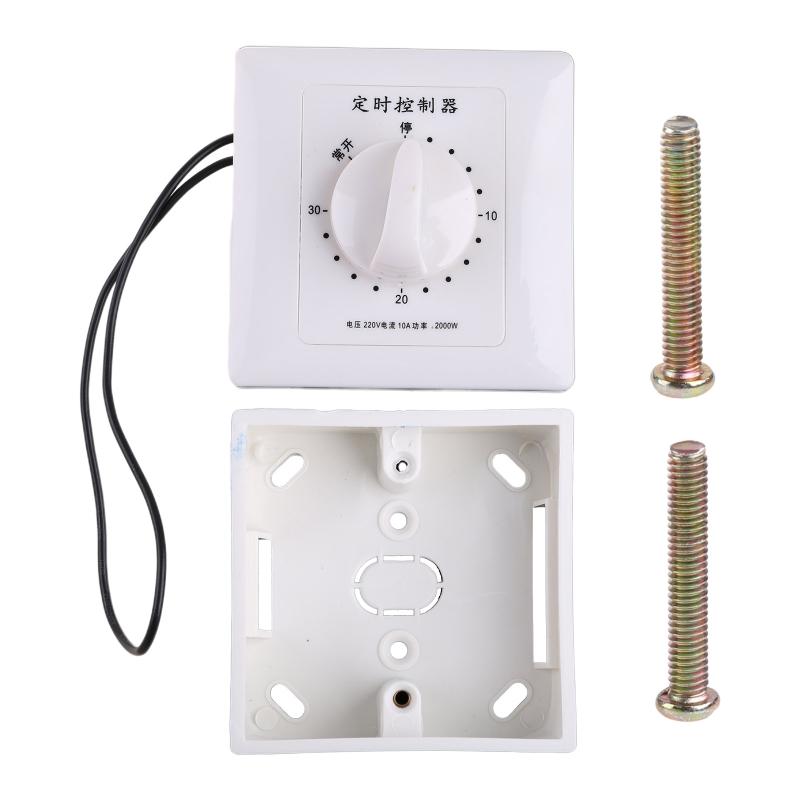 TIME Switch Light Switch Sockets Countdown Timer 220V Switch Digital Timer Digital Timer Control Switch Socket Cover Plate Home