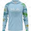 Quick-Dry Fishing Shirt With Hood UV Protection Mosquito Repellent Long Sleeve Outdoor Angling Wear Men Women