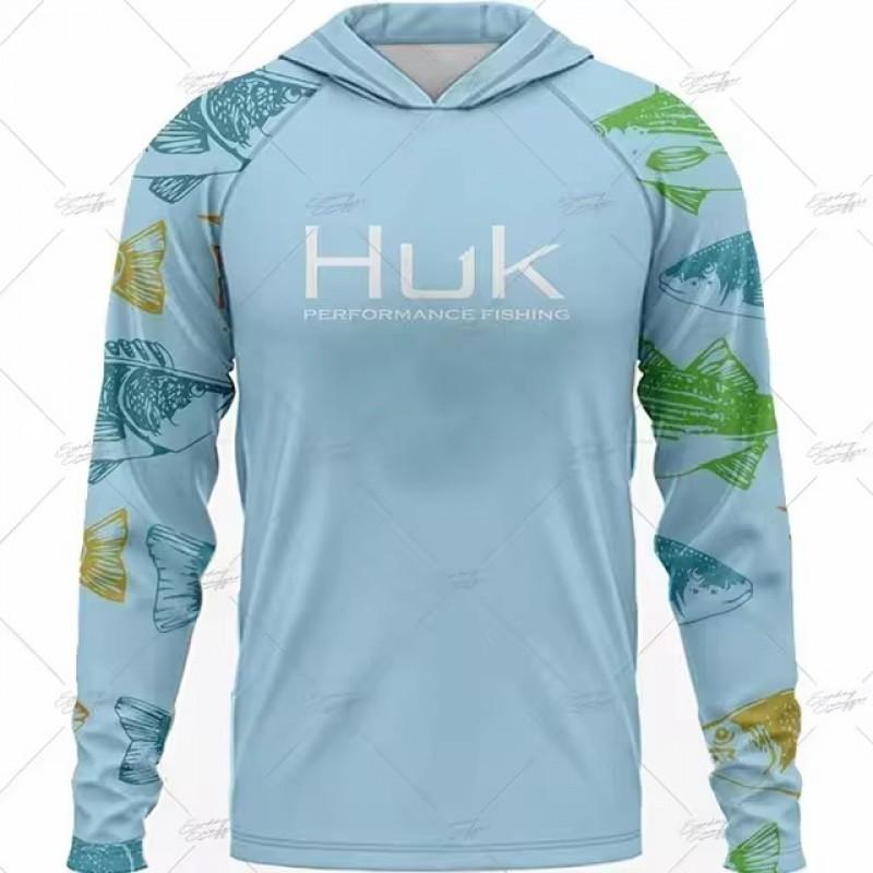 Quick-Dry Fishing Shirt With Hood UV Protection Mosquito Repellent Long Sleeve Outdoor Angling Wear Men Women