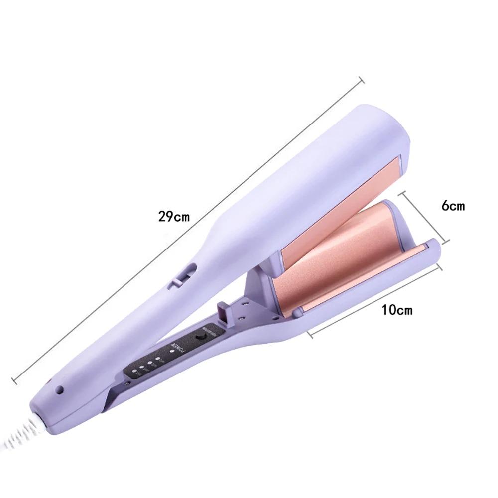 32 мм щипцы для завивки волос инструмент для завивки яичный рулет долговечная укладка — фото 7