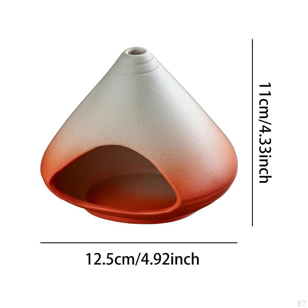 Burner Ceramic Holder Home Fragrance Porcelain Desk Mediation Accessories Ornament for Office