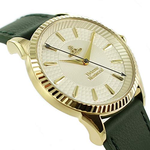 Vivienne Westwood Men's/Women's Unisex Green Leather Strap Watch VV240GDGR