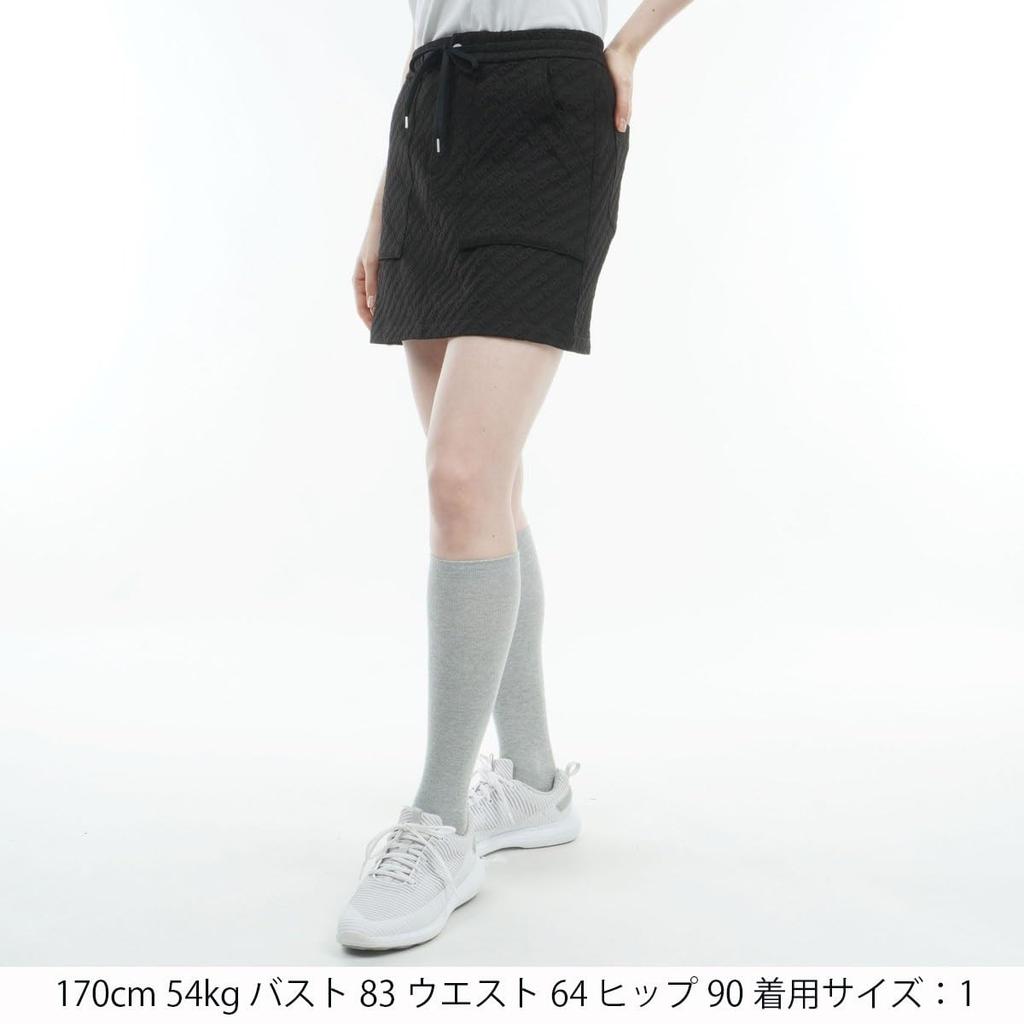 Golf Skirt 1 [New Balance] (Floating Logo/Stretch) / Women's / 012-4234501 010_Black [M]