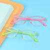 Online Classes Eye Protection Comfortable Eyeglasses Ultra Light Frame Kids Glasses Anti-blue Light