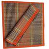 Handmade Korai Grass Sitting Mat Set of 2 | Traditional Prayer & Meditation Floor Mats