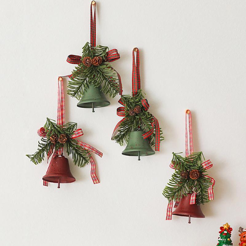 Christmas Deer Antler Design Home Decoration Pendant Wall Hanging Christmas Decorations Xmas Atmosphere 20cm