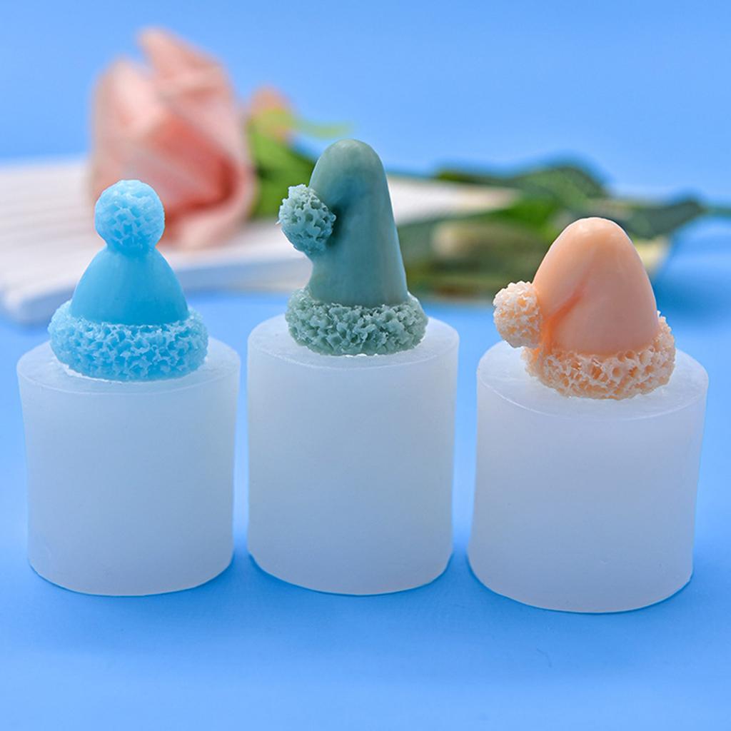 Christmas Hat Silicone Mold Festive Atmosphere Chocolate Molds Exquisite Candy Baking Molds Cupcake Decors Cooking Mold