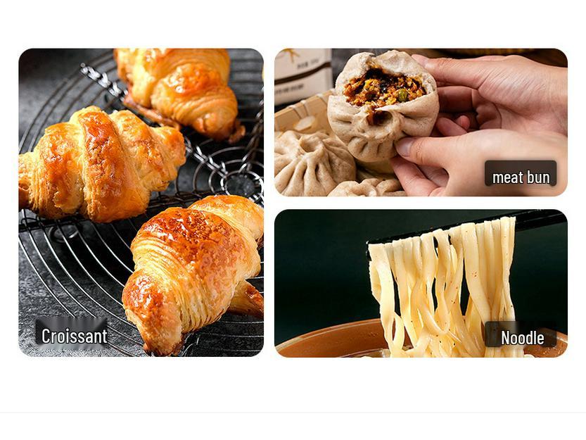 8L Multifunctional Kitchen Machine: Small Household Stand Mixer & Dough Kneader