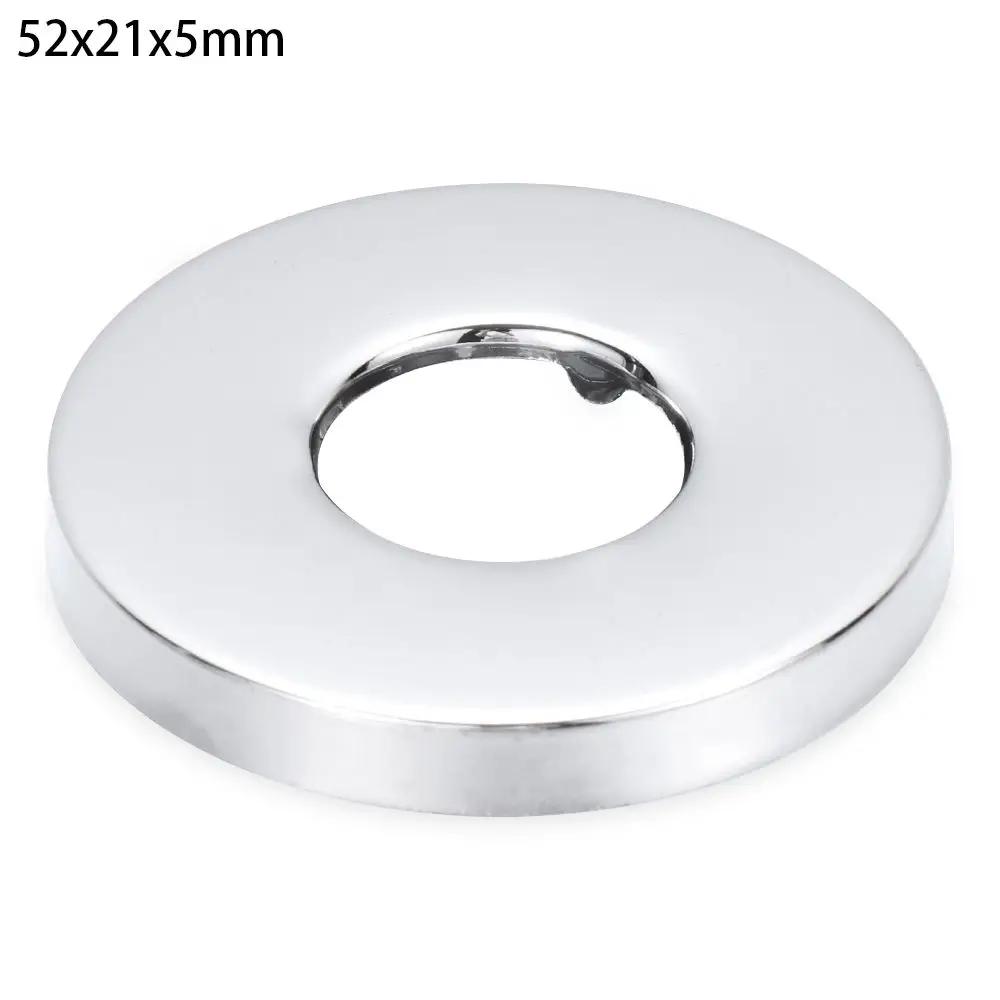New Chrome Stainless Steel Flange Cover Pipe Wall Covers Faucet Decor Faucet Decorative Cover Faucet Accessories