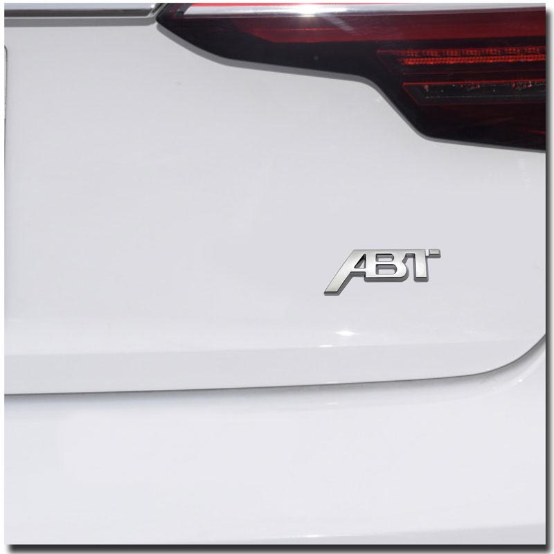 3D Metal ABT Car Trunk Sticker For Golf Polo Sagitar A3 A4 A5 A6 Intake Grille Decoration Accessories