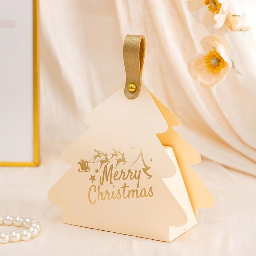 10PCS Compact Candy Gift Box Triangle Shape Party Favor Box New Gift Boxes with Handles  Party Favor