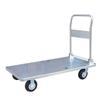 Folding Flatbed Hand Truck with Rubber Wheels