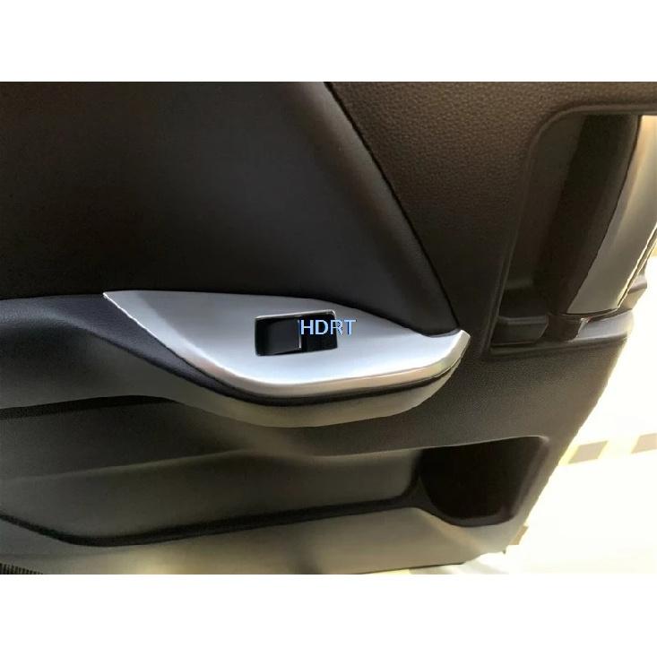 Car Styling Gear Shift Rear Air Vent Outlet Window Control Panel Water Cup Trim Silver Interior For Toyota Voxy 90 Series  +