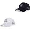 Stilvolle Mercedes Racing Baseballkappe, bestickt, Sonnenschutz, Baumwollhut