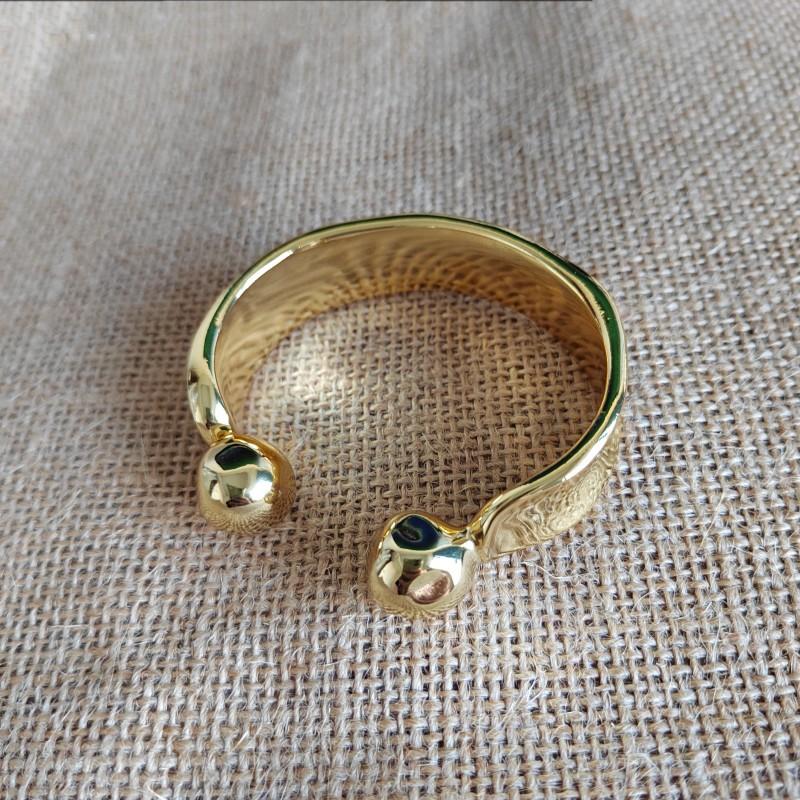 

Браслет ручной работы в форме подковы, круглый, серебряная пластина, большой съемный браслет