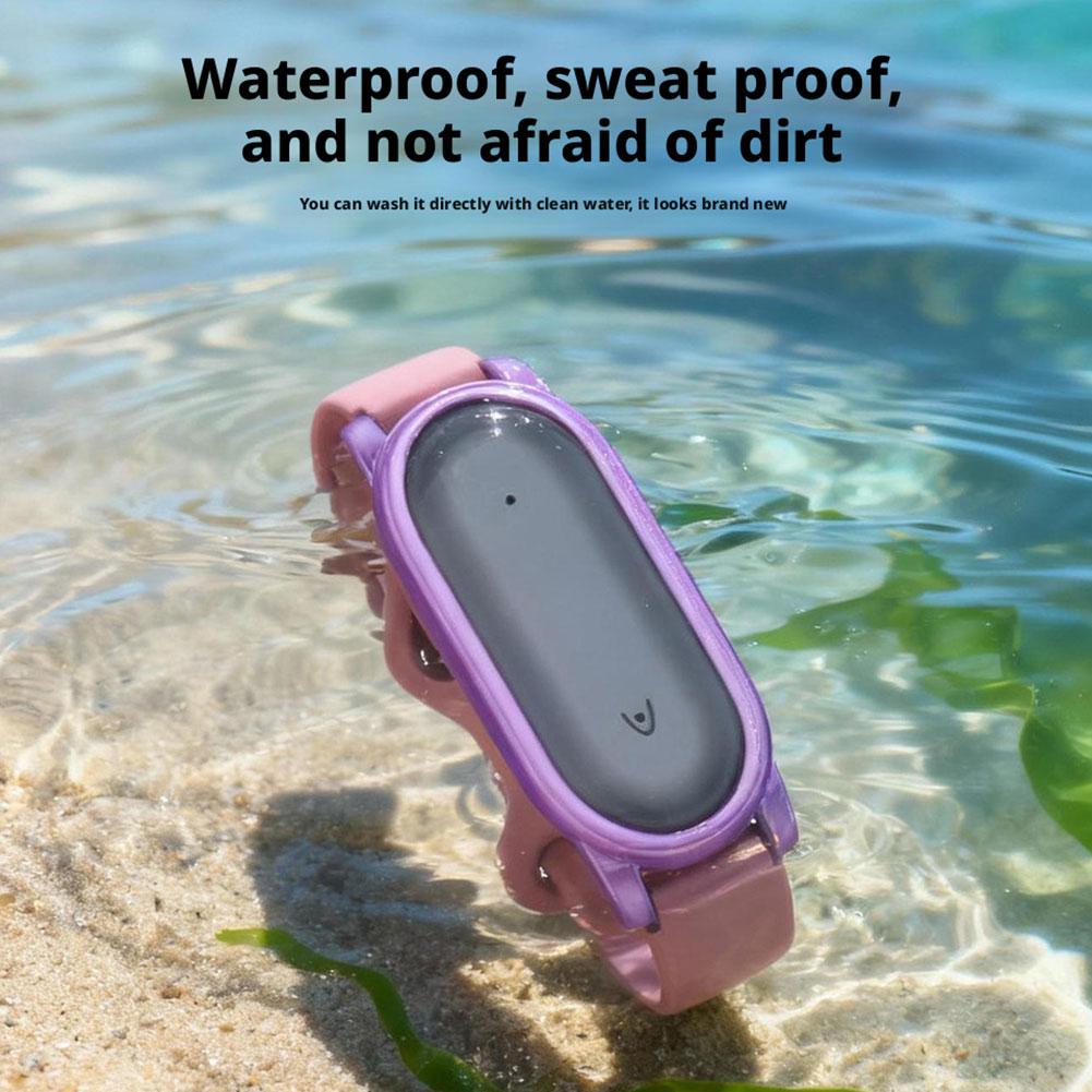Wrist Band Bracelet For PLAUD NotePin / S Voice Recorder Waterproof Soft Silicone Case Shockproof Integrated Strap