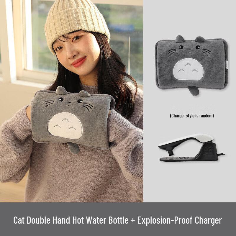 

Rechargeable Electric Hot Water Bottle & Hand Warmer One Size