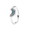 New 925 Sterling Silver Women's Classic Red Heart Crown Fashion Ring Valentine's Day Light Luxury Jewelry Romantic Gift