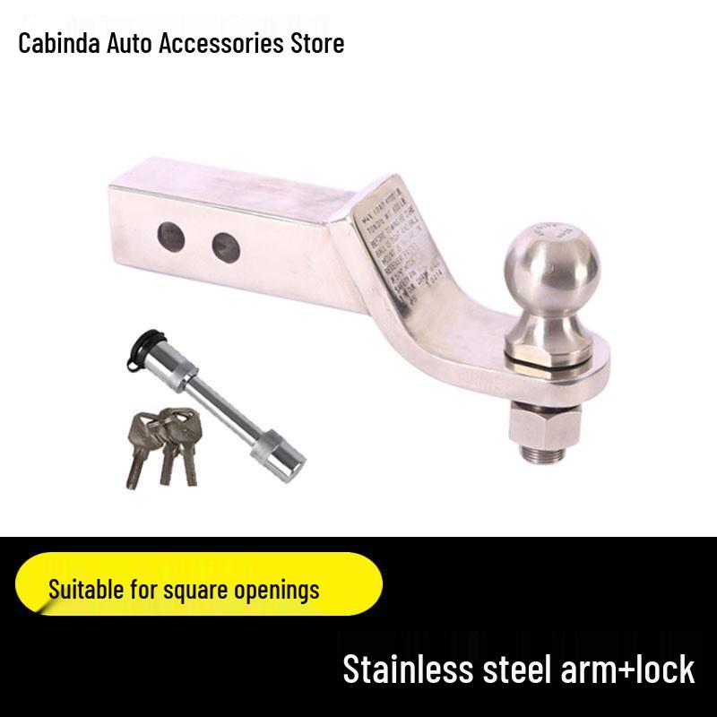 Mitsubishi Outlander Rear Bumper Thickening Trailer Hitch Hook for RV/Yacht Towing