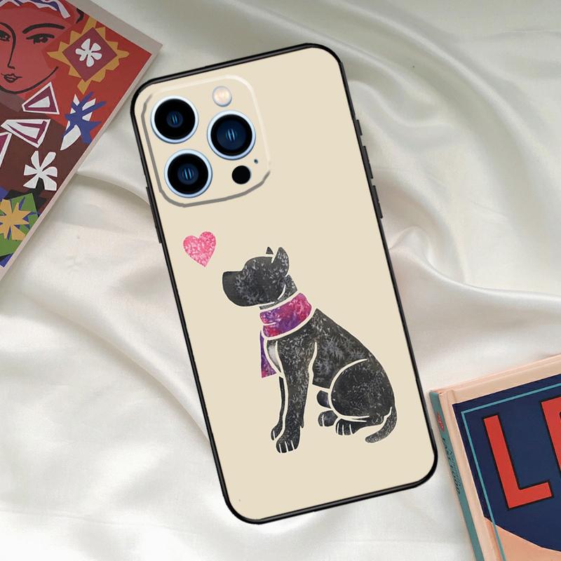 Italian Cane Corso Mastiff Dogs Phone Case For iPhone 17 16 15 13 12 11 14 Pro Max 16 Plus 12 13 Mini 16e 17 Air Funda Cover
