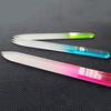2 Pcs Pro Nail Art Tips Polish UV Gel Glass File Buffing Manicure Tool for Nail Art DIY