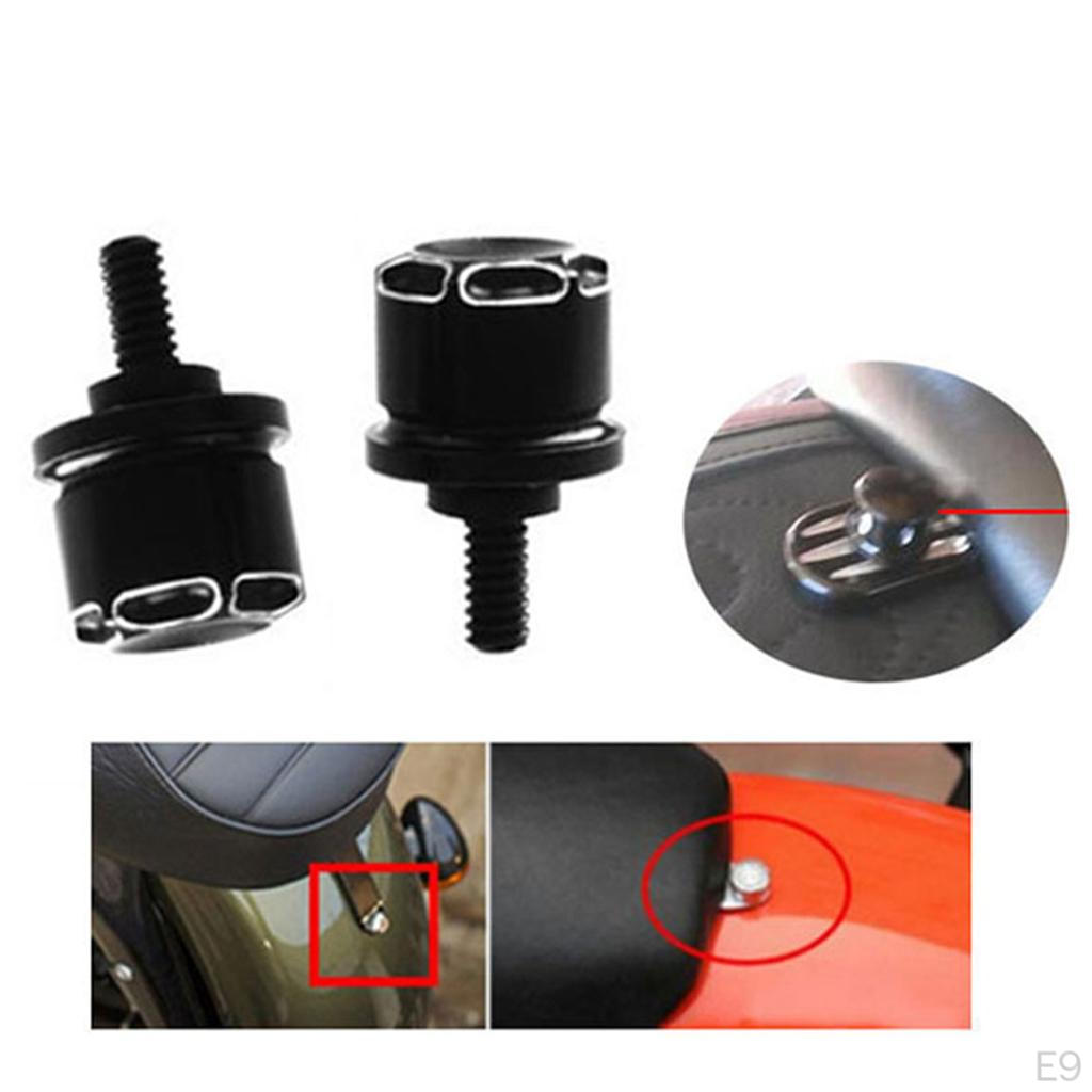 Seat Bolt Screw Knurled Seats Cover Bolts Aluminum for 1997-2017