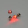 LED Bling Ohrringe Tanz Disco Valentinstagsgeschenke Modeschmuck Blinkende Ohrstecker Rosa LED Ohrringe Für Damen Licht Ohrstecker